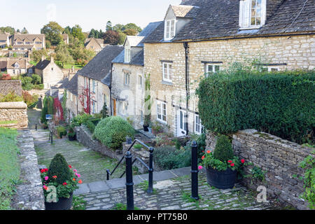 Étapes Chipping, Tetbury, Gloucestershire, Angleterre, Royaume-Uni Banque D'Images