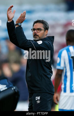 Burnley, Royaume-Uni. 6 octobre 2018. Huddersfield Town Manager David Wagner après le premier match de championnat entre Burnley et Huddersfield Town à Turf Moor le 6 octobre 2018 à Burnley, en Angleterre. (Photo de Daniel Chesterton/phcimages.com) : PHC Crédit Images/Alamy Live News Banque D'Images