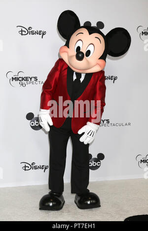 Los Angeles, CA, USA. 6 Oct, 2018. Mickey Mouse Mickey's au 90e spectaculaire au Shrine Auditorium à Los Angeles, Californie le 6 octobre 2018. Crédit : David Edwards/media/Alamy Punch Live News Banque D'Images