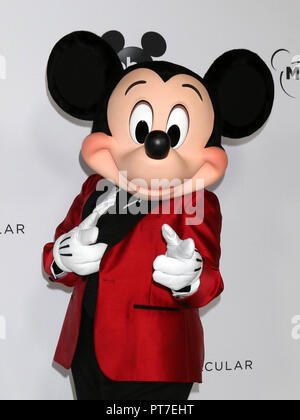 Los Angeles, CA, USA. 6 Oct, 2018. Mickey Mouse Mickey's au 90e spectaculaire au Shrine Auditorium à Los Angeles, Californie le 6 octobre 2018. Crédit : David Edwards/media/Alamy Punch Live News Banque D'Images