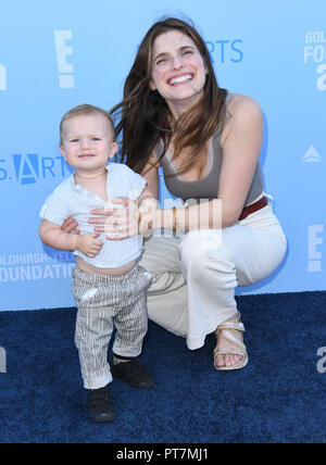 Santa Monica, CA, USA. 7 Oct, 2018. 07 octobre 2018 - Santa Monica, Californie - lac Bell . Exprimez-vous Arts PS 2018 tenue au Barker Hangar. Crédit photo : Birdie Thompson/AdMedia Crédit : Birdie Thompson/AdMedia/ZUMA/Alamy Fil Live News Banque D'Images