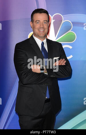 NBC New York automne princesse de la presse à l'hôtel des 4 Saisons - Tapis rouge avec des arrivées : Carson Daly Où : New York, New York, United States Quand : 06 Sep 2018 Crédit : Ivan Nikolov/WENN.com Banque D'Images