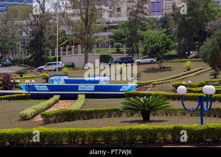 KIGALI, RWANDA - octobre 23,2017 : Banque D'Images