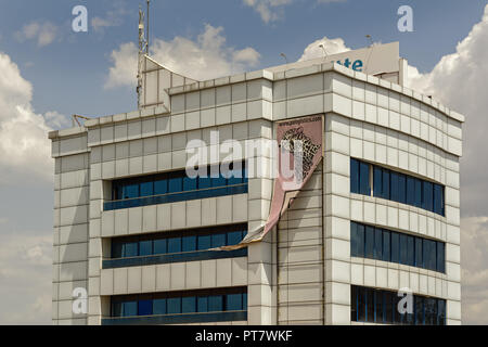 KIGALI, RWANDA - octobre 23,2017 Kiyovu : Il s'agit d'un nouveau bâtiment d'entreprise moderne,sur KN 3 Road.Principalement Deloitte a ses bureaux à elle.Mais d'autres international Banque D'Images