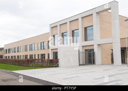 Vice-premier ministre John Swinney officiellement l'ouverture de nouveaux St John's RC Primary School, Édimbourg Banque D'Images