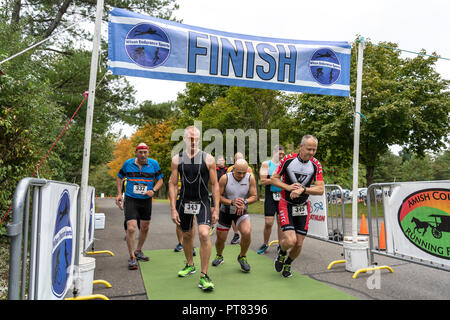 Duathlon (New York Hudson Valley) # 3 Banque D'Images