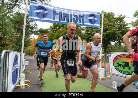 Duathlon (New York Hudson Valley) # 3 Banque D'Images