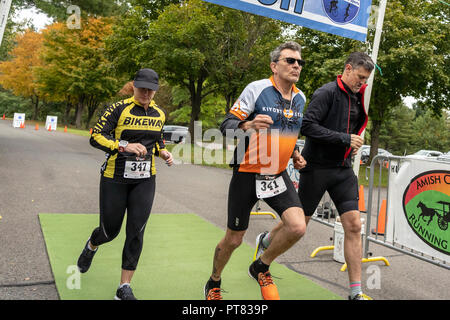 Duathlon (New York Hudson Valley) # 3 Banque D'Images