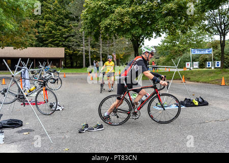 Duathlon (New York Hudson Valley) # 3 Banque D'Images