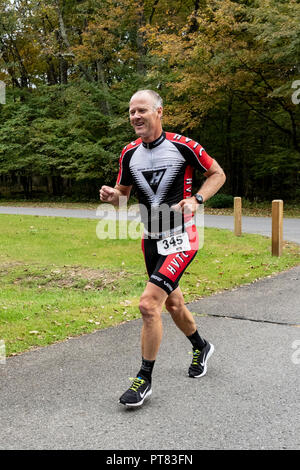 Duathlon (New York Hudson Valley) # 3 Banque D'Images