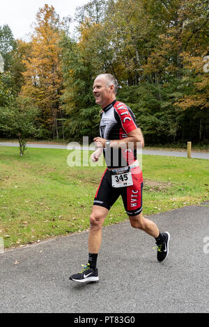 Duathlon (New York Hudson Valley) # 3 Banque D'Images