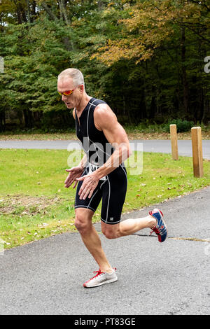 Duathlon (New York Hudson Valley) # 3 Banque D'Images