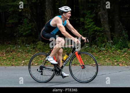 Duathlon (New York Hudson Valley) # 3 Banque D'Images