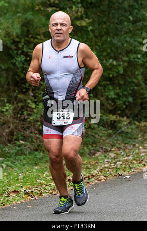 Duathlon (New York Hudson Valley) # 3 Banque D'Images