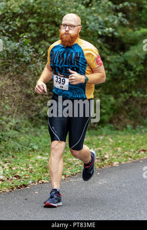 Duathlon (New York Hudson Valley) # 3 Banque D'Images
