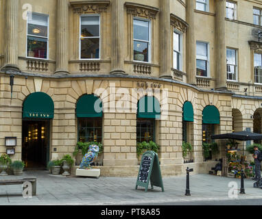 L'extérieur de la baignoire Ivy Brasserie sur Milsom Street, Bath, Somerset, England, UK Banque D'Images