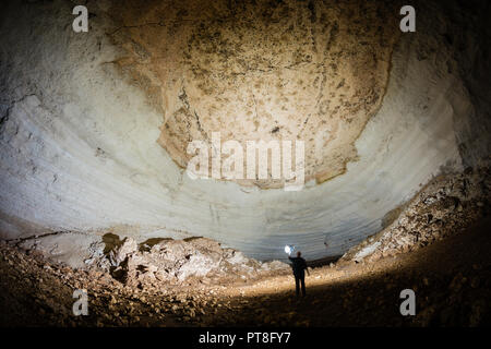 Abrakurrie caverne sur la Nullabor Plain près de Eucla Australie Occidentale Banque D'Images