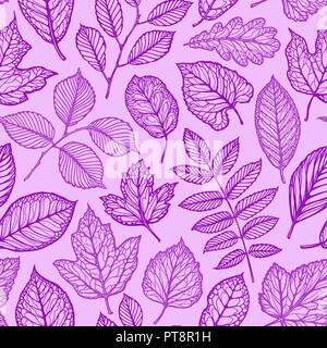 Motif florale. La nature, les feuilles concept. Illustration vecteur de fond décoratif Illustration de Vecteur