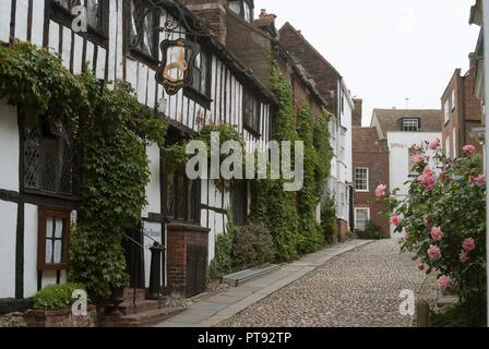 Le seigle, Mermaid Inn, 2009. Organisateur : Ethel Davies. Banque D'Images