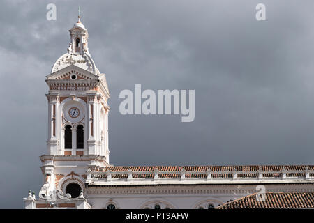 Église de San Francisco Cuenca Equateur Banque D'Images