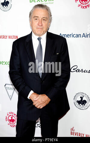 Robert De Niro qui fréquentent le carrousel d'espoir Ball 2018 au Beverly Hilton Hotel, le 6 octobre 2018 à Beverly Hills, Californie. Banque D'Images