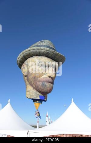 6 octobre 2018 La 47e Albuquerque International Balloon Fiesta d'Albuquerque, Nouveau Mexique en 2018. L'image de crédit Ã' © Lou Novick/Cal Sport Media Banque D'Images