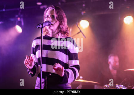 Danemark, copenhague - le 7 octobre 2018. Le chanteur et compositeur anglais Blackery Emma effectue un concert live à bêta dans Copenhague. (Photo crédit : Gonzales Photo - Ewa Godd). Gonzales : Crédit Photo/Alamy Live News Banque D'Images