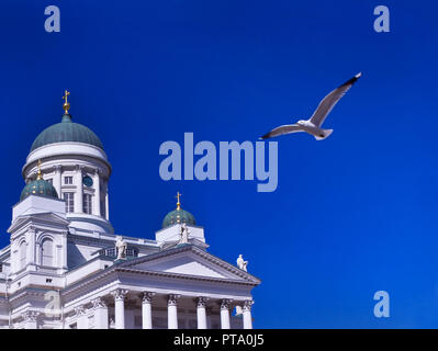 Place du Sénat à Helsinki Banque D'Images