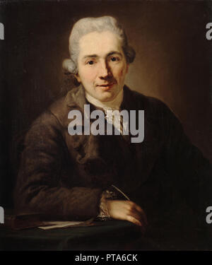 Le philosophe et écrivain Johann Jakob Engel (1741-1802), 1773. Organisateur : Graff, Anton (1736-1813). Banque D'Images