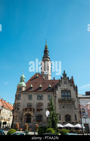 Hôtel de ville à Jawor, Basse-silésie, Pologne Banque D'Images