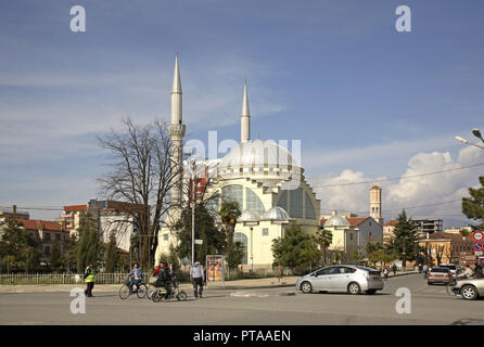 Ebu Beker mosquée de Shkoder. L'Albanie Banque D'Images