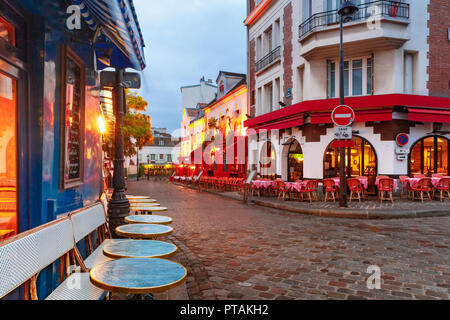 Montmartre à Paris, France Banque D'Images