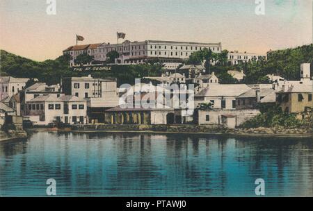 "Le nouveau hôtel de Saint George, Saint Georges, Bermuda', au début du xxe siècle. Créateur : Inconnu. Banque D'Images