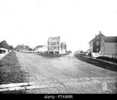 Poste occupé par des tireurs de l'Union à Gettysburg, Pennsylvanie, États-Unis d'Amérique, c1900. Créateur : Inconnu. Banque D'Images