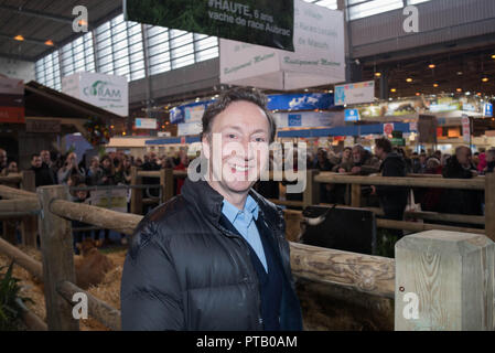 Stéphane Bern au Salon International de l'agriculture 2018 Banque D'Images