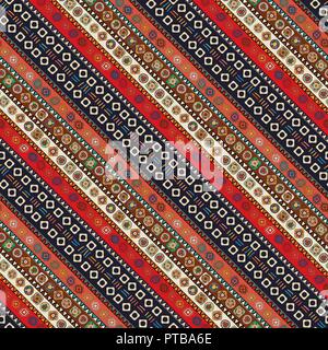 Motifs ethniques et tribaux motif transparent, vector illustration Illustration de Vecteur
