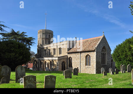 Eglise St Mary, Swaffham Prior, Cambridgeshire, Angleterre, RU Banque D'Images