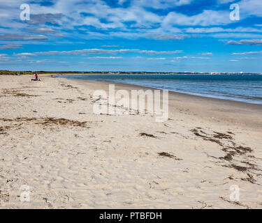 Knoll Beach sur la péninsule de Studland Dorset England UK Banque D'Images