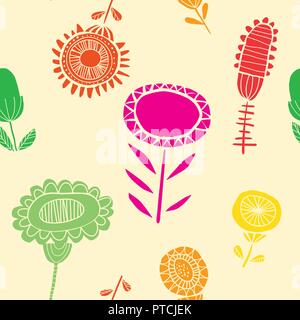 Vector floral dynamique de fond transparent. Idéal pour les tissus, les textiles, le scrapbooking, d'écran et de l'artisanat. Illustration de Vecteur