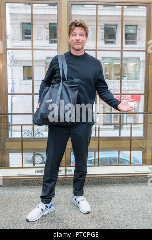 2018 Festival du Film de Toronto "Maison des Aurora' organise une entrevue avec le réalisateur Thomas Vinterberg pour son film "Kursk" comprend : Thomas Vinterberg Où : Toronto, Canada Quand : 07 septembre 2018 Credit : Lu Chau/WENN.com Banque D'Images