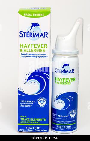 Sterimar hygiène nasale Spray Isotonique Banque D'Images