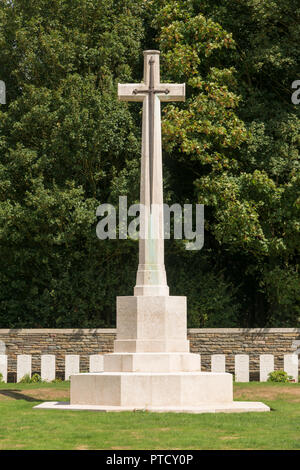 Cimetière canadien no 2 sur la crête de Vimy, France Banque D'Images