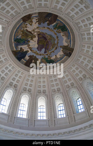 Dome, à l'intérieur, Monastère St Blasien, St Blasien, Forêt-Noire, Bade-Wurtemberg, Allemagne Banque D'Images