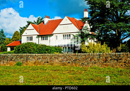 Arche d'eau Lodge, Goathland, North York Moors , Angleterre Banque D'Images