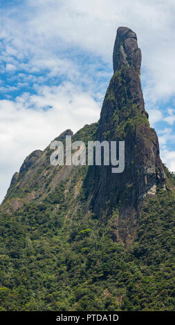 Montagne de Dieu. Les montagnes avec le nom de Dieu. Doigt de Dieu sur la montagne, Teresopolis ville, l'état de Rio de Janeiro, Brésil Amérique du Sud. Banque D'Images