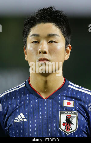 Kuala Lumpur, Malaisie. 29Th Sep 2018. Yusuke Aoki (JPN) Football/soccer : AFC U-16 Championship 2018 match du groupe A entre le Tadjikistan 0-0 Japon à UM Arena Stadium à Kuala Lumpur, Malaisie . Credit : AFLO/Alamy Live News Banque D'Images