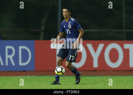 Kuala Lumpur, Malaisie. 29Th Sep 2018. Nao Yamada (JPN) Football/soccer : AFC U-16 Championship 2018 match du groupe A entre le Tadjikistan 0-0 Japon à UM Arena Stadium à Kuala Lumpur, Malaisie . Credit : AFLO/Alamy Live News Banque D'Images