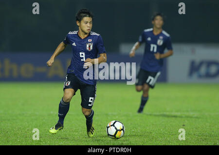Kuala Lumpur, Malaisie. 29Th Sep 2018. Keita Nakano (JPN) Football/soccer : AFC U-16 Championship 2018 match du groupe A entre le Tadjikistan 0-0 Japon à UM Arena Stadium à Kuala Lumpur, Malaisie . Credit : AFLO/Alamy Live News Banque D'Images