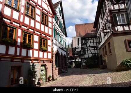 Schiltach petite ville très agréable dans la Forêt Noire Banque D'Images