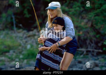 Titre original : la rivière sauvage. Titre en anglais : la rivière sauvage. Année : 1994. Réalisateur : CURTIS HANSON. Stars : Meryl Streep, JOSEPH MAZZELLO. Credit : UNIVERSAL PICTURES / Album Banque D'Images